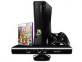 Xbox 360 250GB com Kinect - c/ 1 Jogo Kinect Adventures - S7